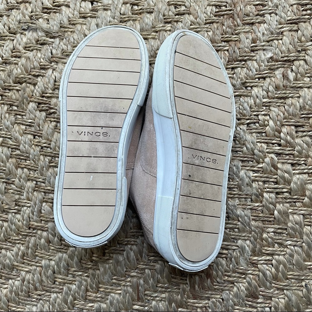 Vince. Suede Copley Platform Sneaker - image 8